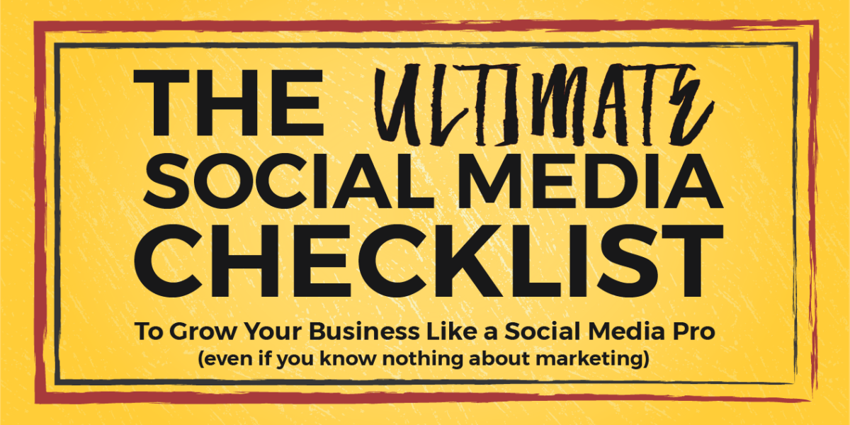 Social Media Checklist